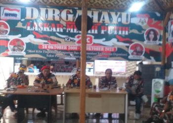 LMP BANTEN SIAP SIAGA, DIRAMAIKAN PUISI “MERAH PUTIH”