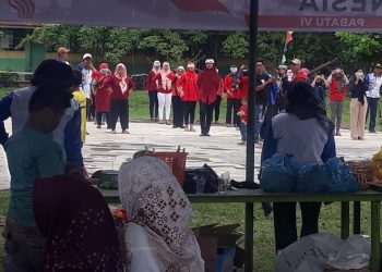 DESA PABATU VI SAMBUT HUT RI KE 79, ADAKAN PERLOMBAAN HIBUR WARGA MASYRAKAT.