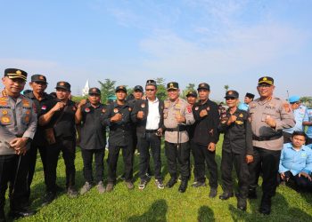 Keluarga Besar PENDAWA Melu Ngregengake Apel SABUK KAMTIBMAS Polda Sumut.