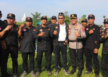 Keluarga Besar PENDAWA Melu Ngregengake Apel SABUK KAMTIBMAS Polda Sumut.