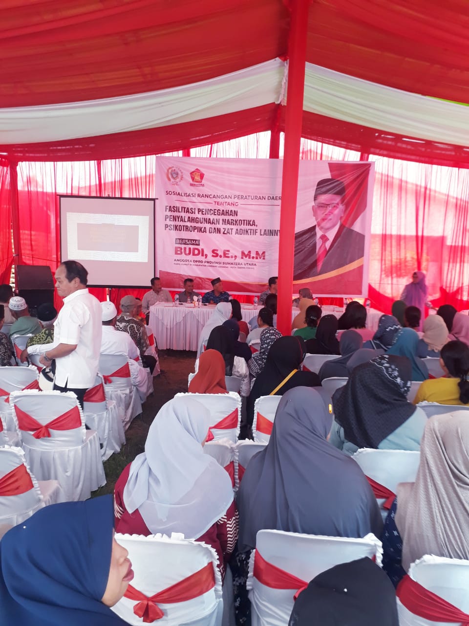 RESES PARTAI GERINDRA DPRD SUMUT, NARKOBA MENGHAWATIRKAN