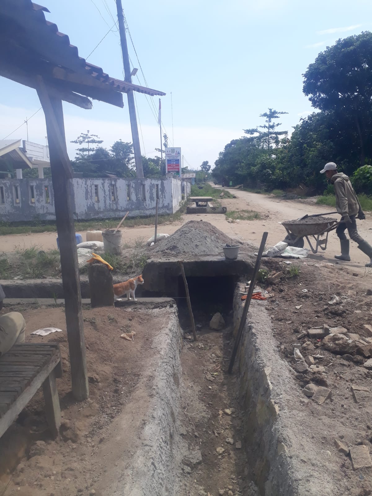 WARGA KORAJIM APRESIASI PEMBANGUNAN, SETELAH SUSIONO JABAT KADES